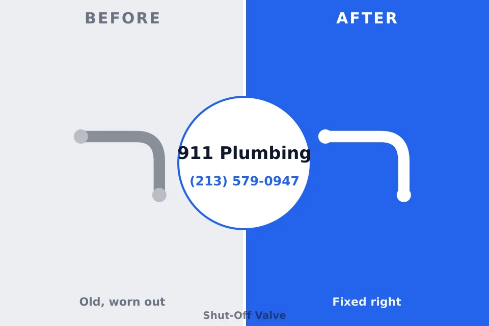 Before and after: plumbing company Williamston, MI